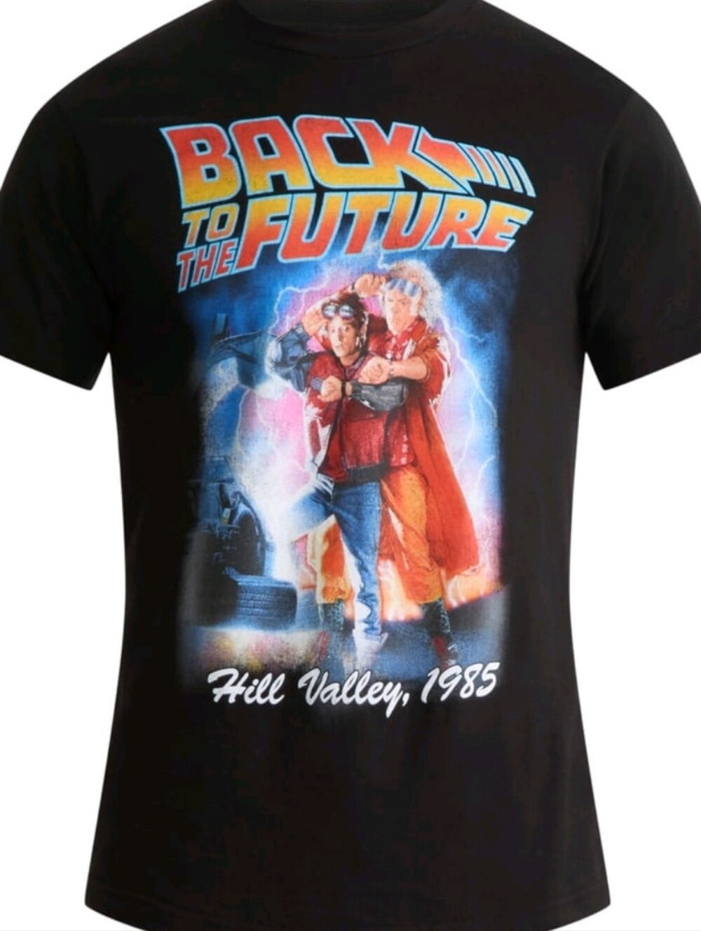Back To The Future Men's & Big Men's Graphic Tee Shirt,